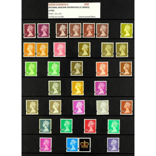 1069 - GB.ELIZABETH II DEFINITIVE COLLECTION 1971 - 2015 with some degree of specialism. Includes Castles, ... 