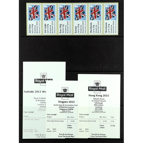 1071 - GB.ELIZABETH II POST & GO SELECTION. Includes 'Birds', 'Farm Animals', 'Union Flag', 'Fish', 'Robins... 