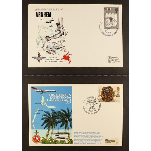 1095 - GB.FIRST DAY COVERS 1965 - 1978 AVIATION COVERS in album. Mainly GB with a few foreign and GB Island... 