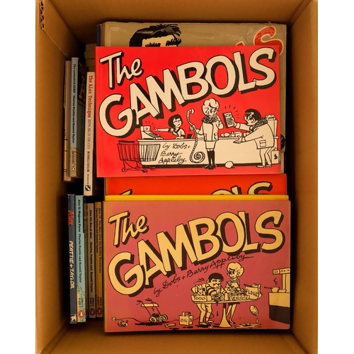 11 - COMIC STRIP BOOKS: THE GAMBOLS & ALEX. Comprising of 'The Best of Alex' annuals from 2002 to 2018, T... 