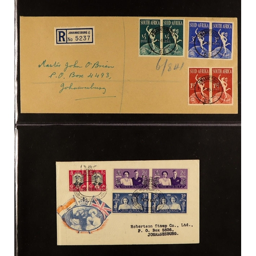 117 - COLLECTIONS & ACCUMULATIONS BRITISH COMMONWEALTH - AFRICA African countries covers & cards collectio... 