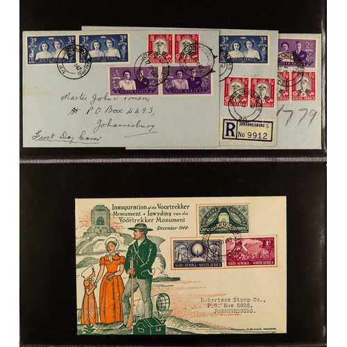 117 - COLLECTIONS & ACCUMULATIONS BRITISH COMMONWEALTH - AFRICA African countries covers & cards collectio... 