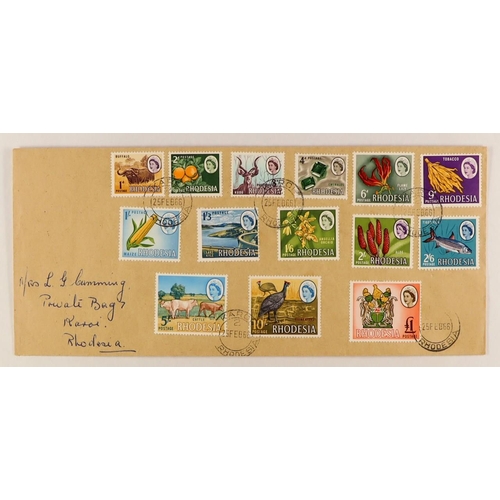 117 - COLLECTIONS & ACCUMULATIONS BRITISH COMMONWEALTH - AFRICA African countries covers & cards collectio... 