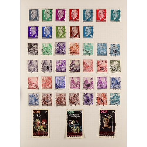 157 - COLLECTIONS & ACCUMULATIONS BOX WITH THREE ALBUMS. Some basic GB all reign stamps and selections fro... 