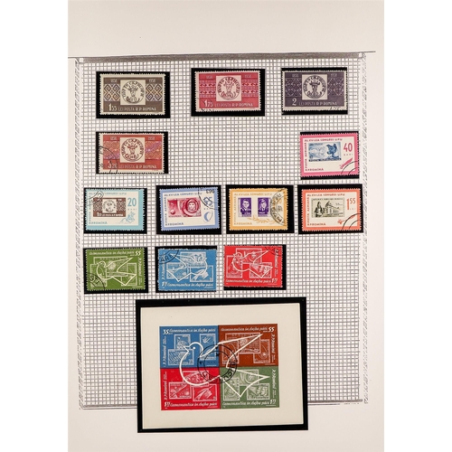 166 - TOPICALS STAMPS ON STAMPS 1940's to early 2000's world collection, mostly never hinged mint (some hi... 