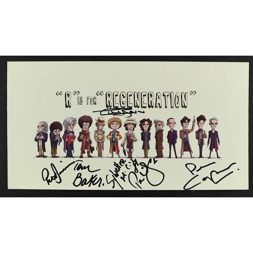 18 - DR WHO SIGNED PHOTOS and other signed memorabilia. Large collection from a devoted collector. Signat... 