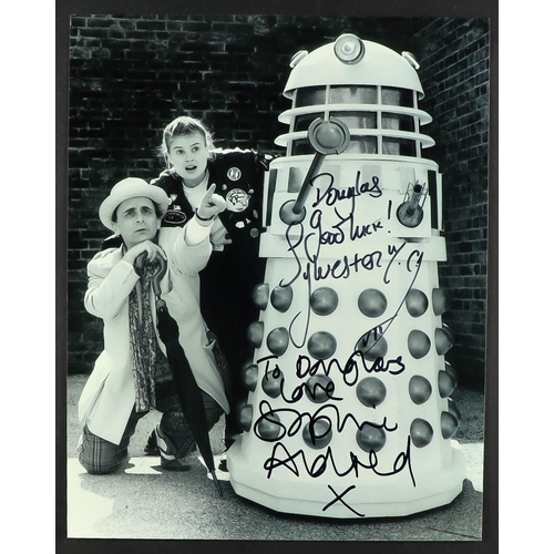 18 - DR WHO SIGNED PHOTOS and other signed memorabilia. Large collection from a devoted collector. Signat... 