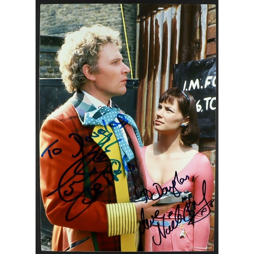 18 - DR WHO SIGNED PHOTOS and other signed memorabilia. Large collection from a devoted collector. Signat... 