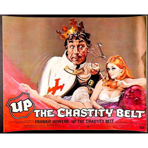 19 - FILM FRANKIE HOWERD press books for 'Up the Chastity Belt' and 'Up the Front'. Very good. (2)