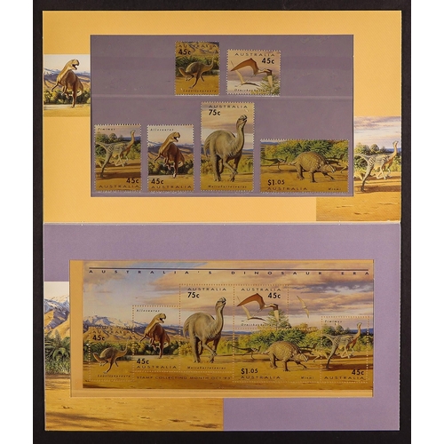 210 - AUSTRALIA 1991-1994 PRESENTATION PACK COLLECTION An apparently complete run between PO 181/230, in a... 