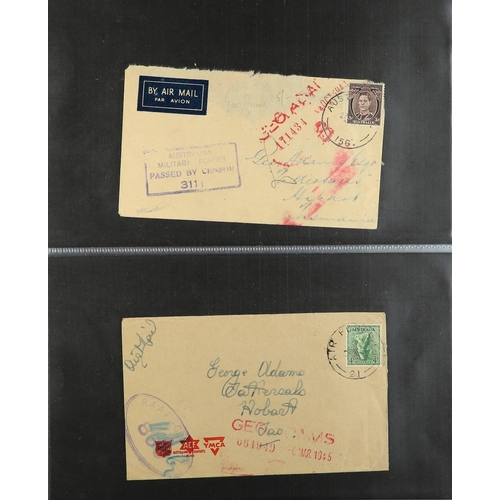 217 - AUSTRALIA TASMANIA 1940-47 collection of covers addressed to Tattersall's (Geo. Adams) in Hobart fro... 