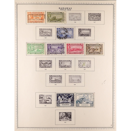 226 - BAHAMAS 1863-1963 MINT & USED COLLECTION incl. 1863-77 4d dull rose both perfs, 1882 4d CA, 1884-90 ... 