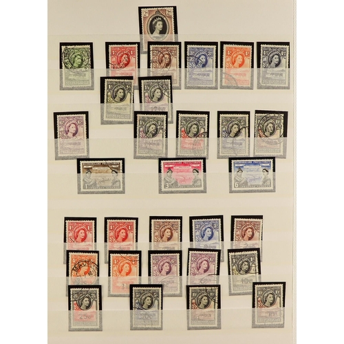 235 - BECHUANALAND 1897-1998 STAMPS & COVERS IN 10 VOLUMES Incl. 5 stock books & an album of stamps with Q... 