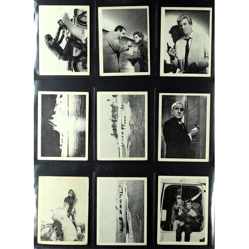 27 - JAMES BOND SOMPORTEX CARDS. Film scenes, series of 60 (missing 17, 26, 37, 38, 39, 45, 49, 52, 54, 5... 