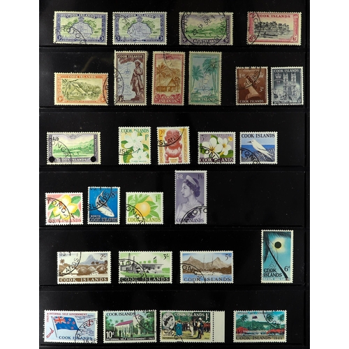 381 - COOK IS. 1937-65 USED COLLECTION incl. 1938 set, 1944-46 set, 1949-61 set, 1963 set etc. S.T.C. £300... 