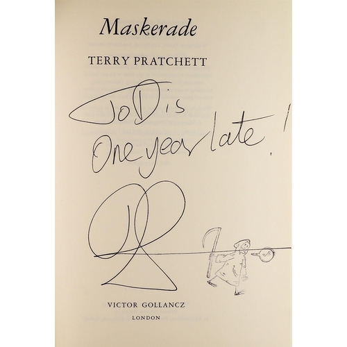 46 - TERRY PRATCHETT 'Maskerade' First Edition hardback, signed by author. Very good.