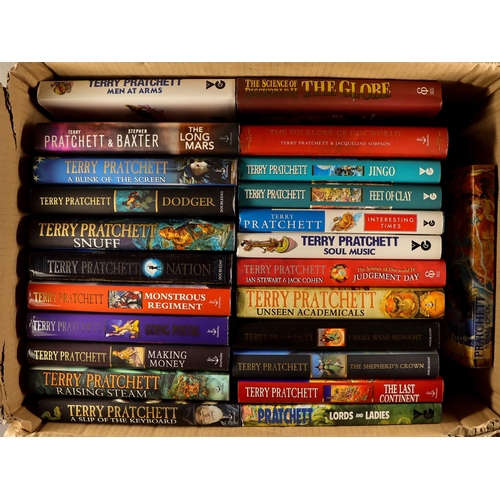 50 - TERRY PRATCHETT collection of Hardback First Editions. All different. Includes 'jingo', 'Dodger', 'M... 