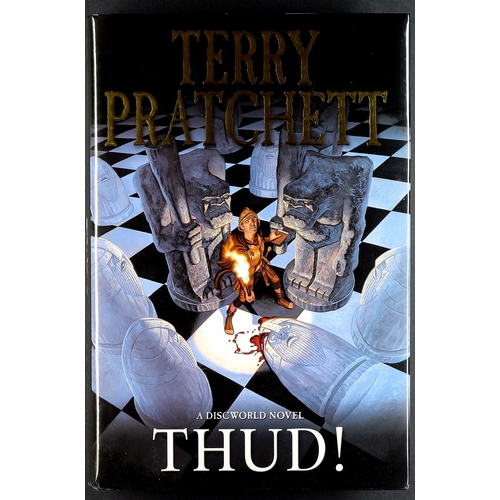 51 - TERRY PRATCHETT 'Thud' First Edition hardback, signed by author. Very good.