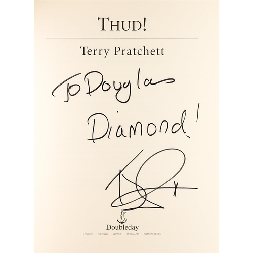 51 - TERRY PRATCHETT 'Thud' First Edition hardback, signed by author. Very good.