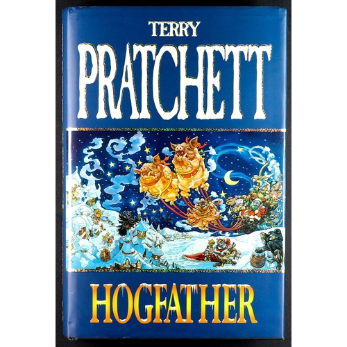 54 - TERRY PRATCHETT 'Hogfather' First Edition hardback, signed by author. Very good.