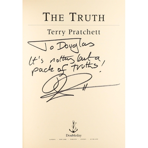 57 - TERRY PRATCHETT 'The Truth' First Edition hardback, signed by author. Very good.