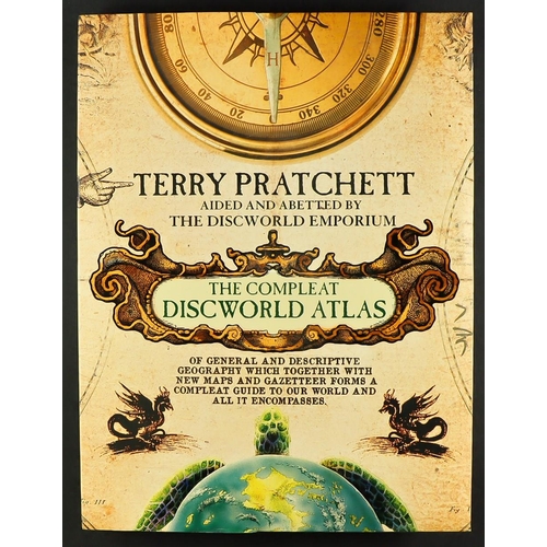 63 - TERRY PRATCHETT DISCWORLD BOOK COLLECTION. Comprising of 'The Last Hero' illustrated, 'Hogfather' il... 