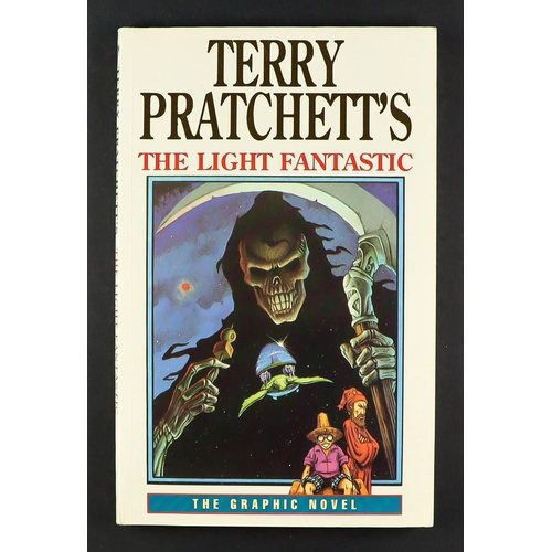 63 - TERRY PRATCHETT DISCWORLD BOOK COLLECTION. Comprising of 'The Last Hero' illustrated, 'Hogfather' il... 