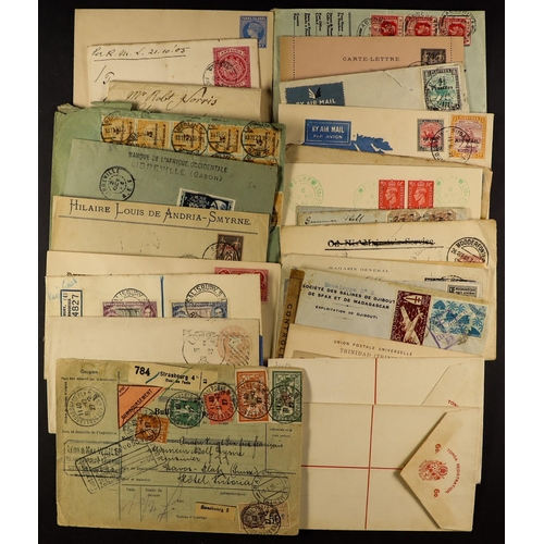 72 - COLLECTIONS & ACCUMULATIONS COVERS AND POSTAL HISTORY ACCUMULATION interesting with much Commonwealt... 