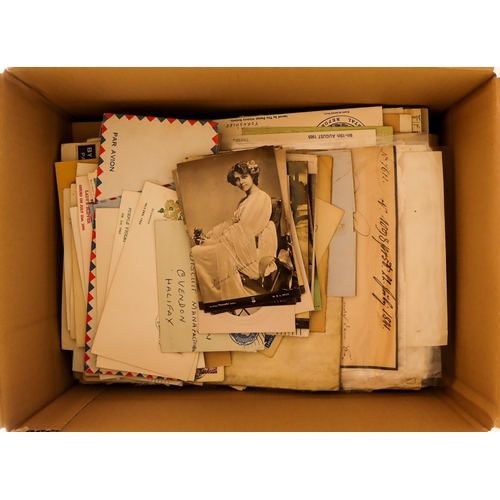 72 - COLLECTIONS & ACCUMULATIONS COVERS AND POSTAL HISTORY ACCUMULATION interesting with much Commonwealt... 