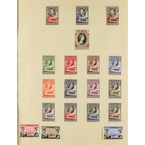 75 - COLLECTIONS & ACCUMULATIONS COMMONWEALTH AND GB ORIGINAL OLD TIME COLLECTION in 11 albums with stron... 