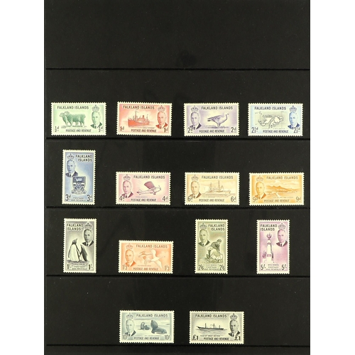 76 - COLLECTIONS & ACCUMULATIONS BRITISH COMMONWEALTH COLLECTION Abu Dhabi to Zanzibar housed in 15 Prinz... 