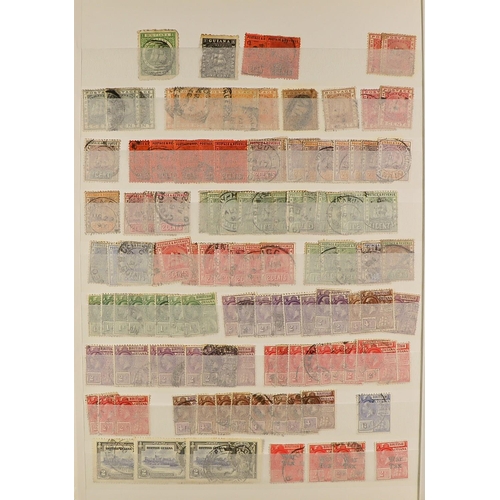 80 - COLLECTIONS & ACCUMULATIONS BRITISH COMMONWEALTH An extensive, mint & used range in 12 VOLUMES with ... 