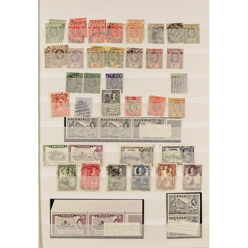 88 - COLLECTIONS & ACCUMULATIONS AFRICA 1880's-1980's MINT & USED ranges in 10 volumes incl. KUT with KGV... 