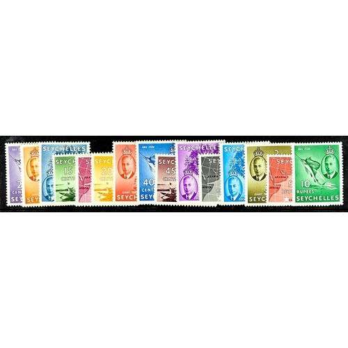 93 - COLLECTIONS & ACCUMULATIONS COMMONWEALTH KGVI MINT RANGES mainly in mint sets, incl. Bahamas, Burma,... 