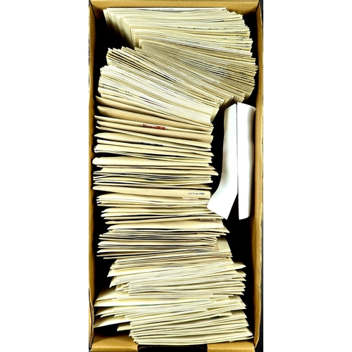 961 - GREAT BRITAIN 1841-2000's SORTED INTO ENVELOPES IN THREE FILE DRAWERS with duplicated used ranges, i... 