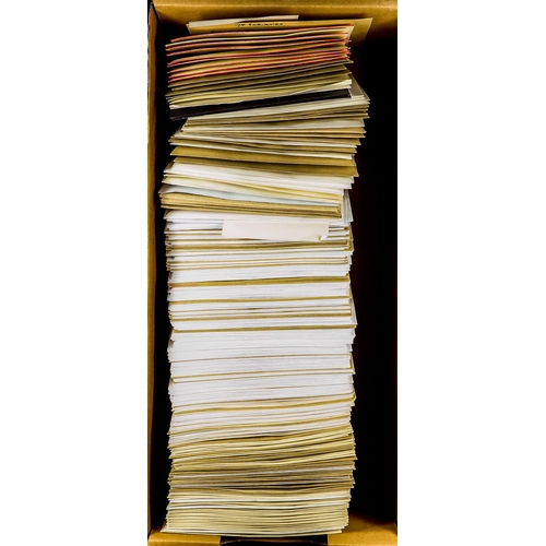 961 - GREAT BRITAIN 1841-2000's SORTED INTO ENVELOPES IN THREE FILE DRAWERS with duplicated used ranges, i... 