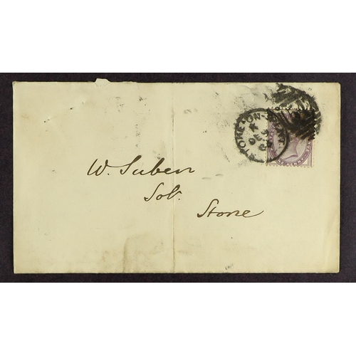 965 - GREAT BRITAIN 1880-2009 COVERS COLLECTION presented in 10 small cover albums, includes a selection o... 