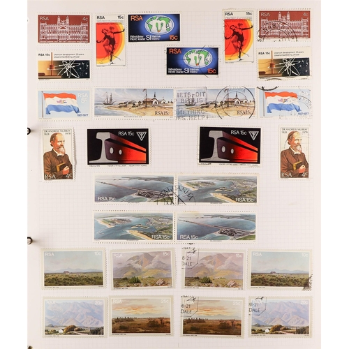 1003 - SOUTH AFRICA 1910 - 2010 COLLECTION incl. 1913-24 mint range to 2s6d, used to 10s x2 (incl. tied to ... 