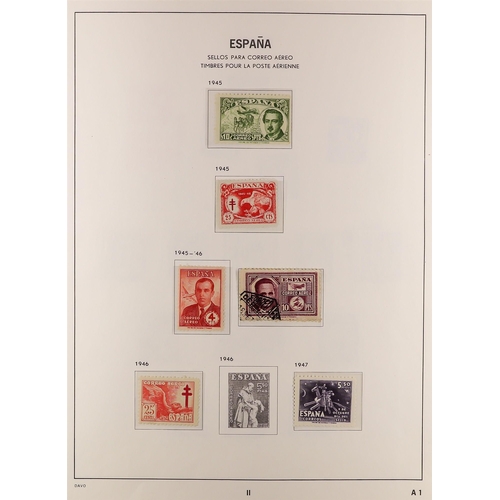 1038 - SPAIN 1939-60 MINT, NEVER HINGED AND USED COLLECTION plus many additional used stamps, from 1939 Aut... 