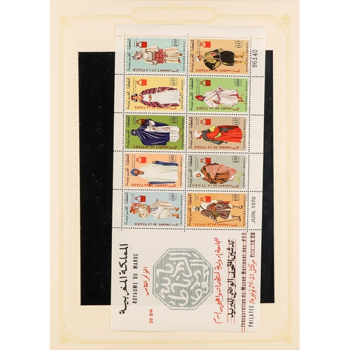 1040 - SPANISH COLONIES MOROCCO 1956-90 mint collection of chiefly complete sets with Airs, also se-tenant ... 