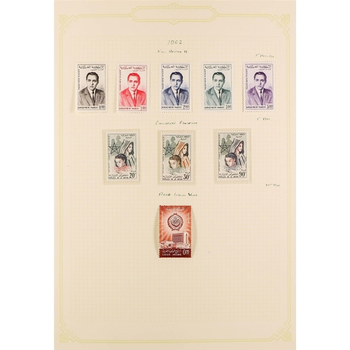 1040 - SPANISH COLONIES MOROCCO 1956-90 mint collection of chiefly complete sets with Airs, also se-tenant ... 