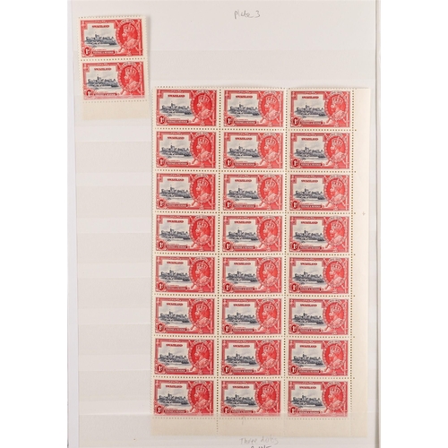 1048 - SWAZILAND 1935-68 MINT & NHM COLLECTION with many blocks, types, varieties & errors presented on sto... 