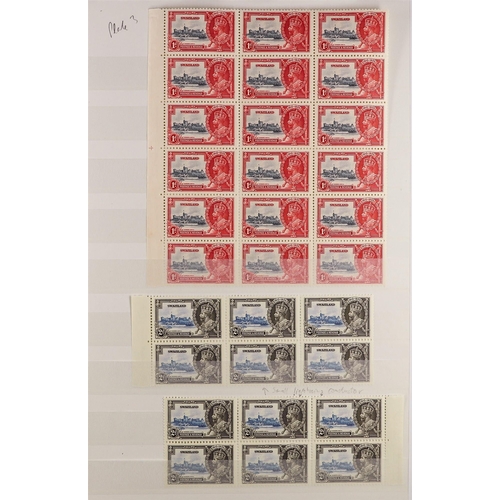 1048 - SWAZILAND 1935-68 MINT & NHM COLLECTION with many blocks, types, varieties & errors presented on sto... 