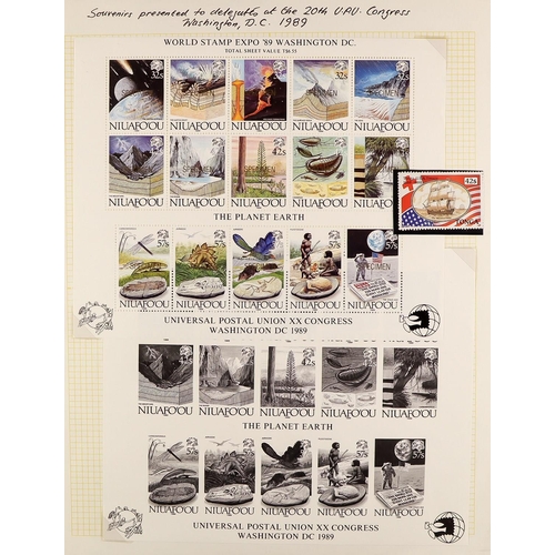 1062 - TONGA 1886-2002 SPECIALIZED RANGES with mint, never hinged mint and used stamps, proofs & other item... 