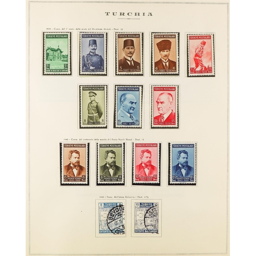 1088 - TURKEY 1921-63 COLLECTION of mint & used, incl. 1921-23 Pictorials most to 200pi & 500pi used, 1922 ... 