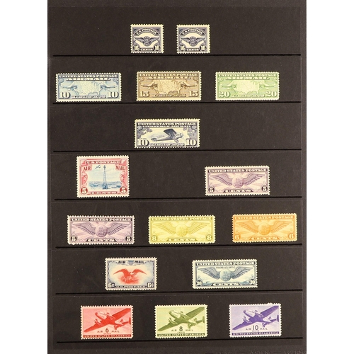 1111 - UNITED STATES 1890's-1990's mint & used ranges in two albums & two stock books. (+/- 2000 stamps)