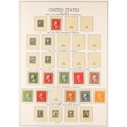 1113 - UNITED STATES 1901-19 MINT COLLECTION incl. 1901 Pan-American set to 4c, 1902-03 Portraits set to 13... 