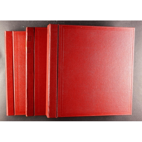 1134 - GREAT BRITAIN 1850's-1970  INTERESTING COLLECTION IN 3 EXETER ALBUMS with mostly used ranges to deci... 