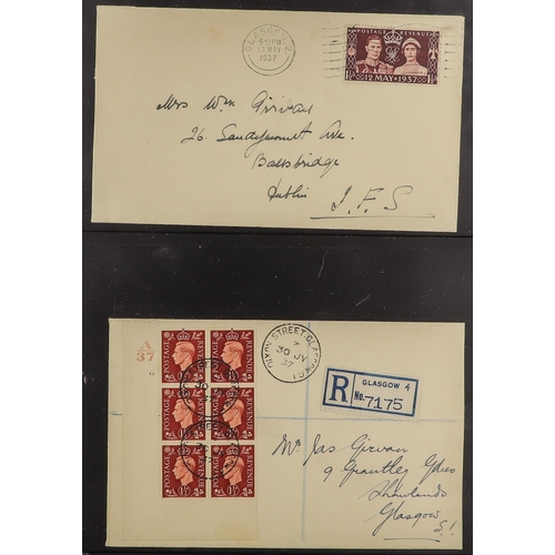 1139 - GREAT BRITAIN 1841-2000's COVERS & CARDS COLLECTION incl. 1841 on cover front, KEVII picture post ca... 