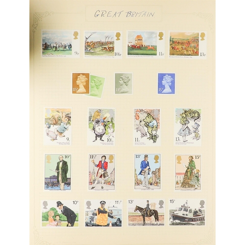 1143 - GREAT BRITAIN 1902-1970's COLLECTION in an album, mint (some QEII issues are never hinged) & used st... 